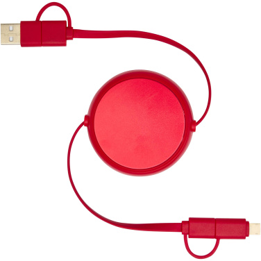 Logotrade reklaamkingid pilt: Punane Alasia 5-in-1 laadimisjuhe