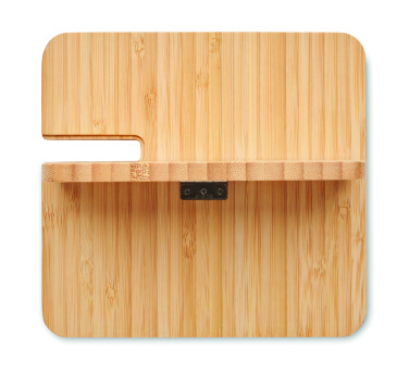 Logotrade firmakingituse foto: BOOGAR kolm ühes 15 W juhtmeta laadija