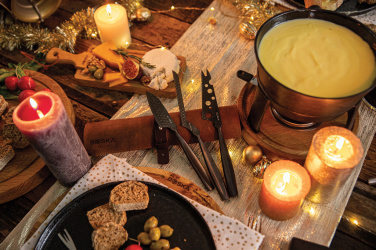 Logo trade reklaamtoote pilt: BOSKA juustunugade komplekt Monaco+ must