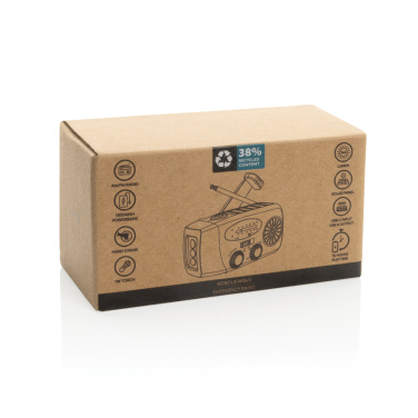 Logo trade reklaamtooted foto: RescueWave RCS taaskasutatud plastist hädaabiraadio