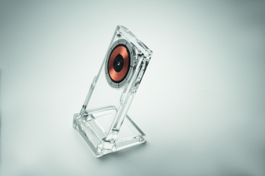 Logotrade reklaamtoote foto: CRYL akrüülist juhtmevaba laadija 15W