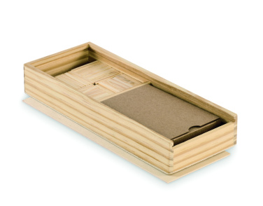 Logotrade firmakingi foto: Doomino mängu ja mängukaartide komplekt