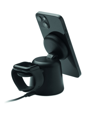 Logo trade reklaamkingitused foto: 3-ühes juhtmevaba laadija 15W SIMPA