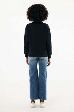 Logo trade ärikingi pilt: IQONIQ Elgoni taaskasutatud puuvillast veerandlukuga kampsun