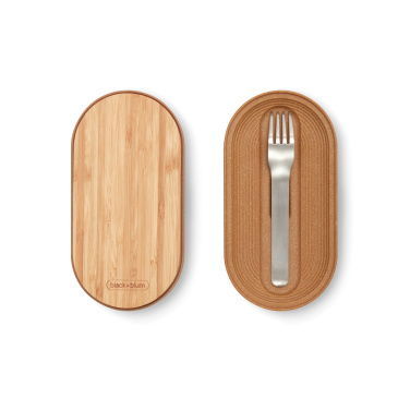 Logotrade ärikingituse foto: Black+Blum roostevabast terasest toidukarp