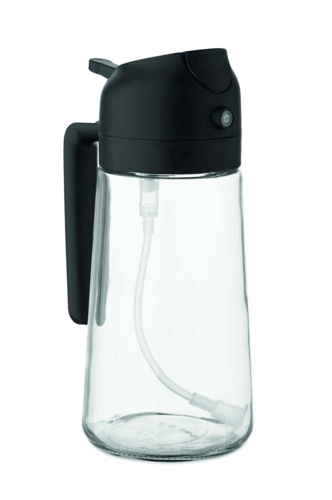 Logo trade firmakingid foto: DIP klaasist õlidosaator ja pihusti