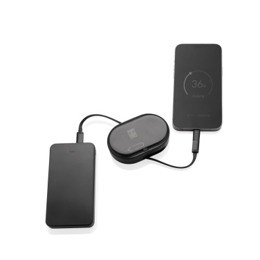 Logo trade reklaamkingi pilt: Chargevix RCS rplastic multifunktsionaalne 60W laadimiskomplekt