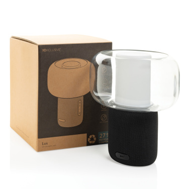 Logo trade meened foto: Lux RCS taaskasutatud plastist 10W kõlar-lamp