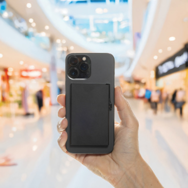 Logo trade ärikingi pilt: Standardne alumiiniumist RFID-magnetiline telefonikaardihoidja