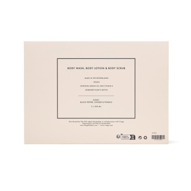 Logo trade firmakingituse pilt: VINGA x TGL kehahoolduse kinkekomplekt