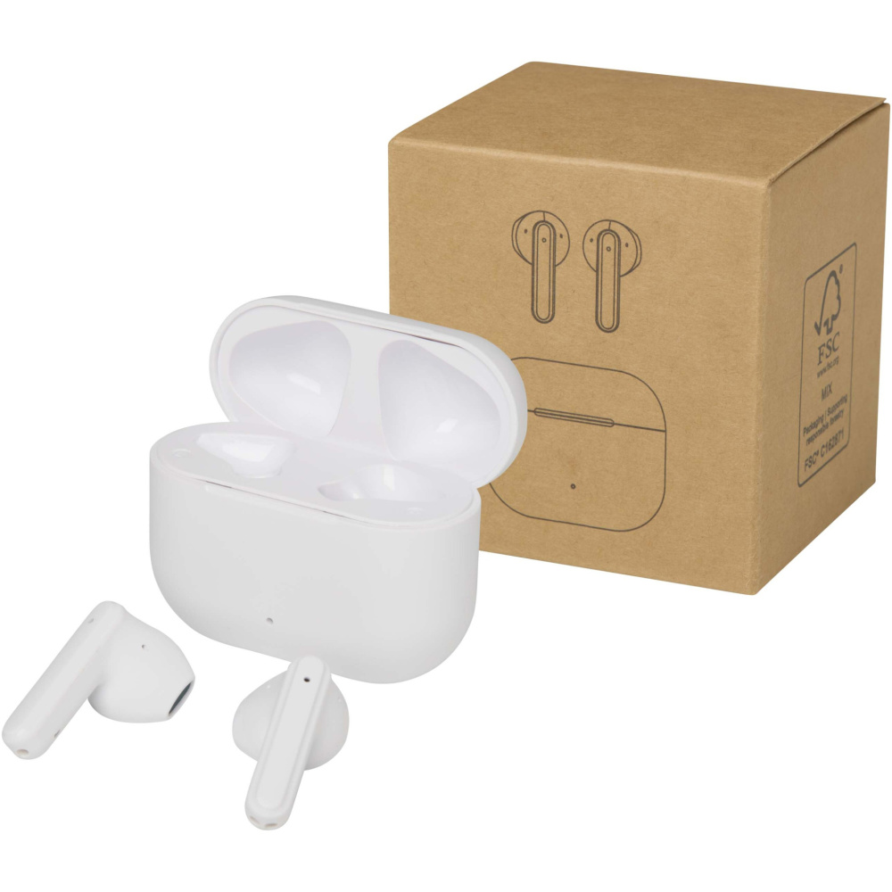 Logotrade ärikingi foto: Altais taaskasutatud plastist juhtmevabad Bluetooth® kõrvaklapid