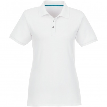 Logotrade liikelahjat kuva: Beryl short sleeve women's organic recycled polo