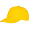 Ares 6 panel cap lippis, Keltainen