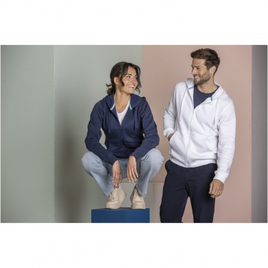 Logo trade mainoslahja ja liikelahja tuotekuva: Ruby men’s organic recycled full zip hoodie