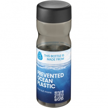 Logo trade liikelahjat mainoslahjat kuva: H2O Active® Eco Base 650 ml vesipullo kierrekannella