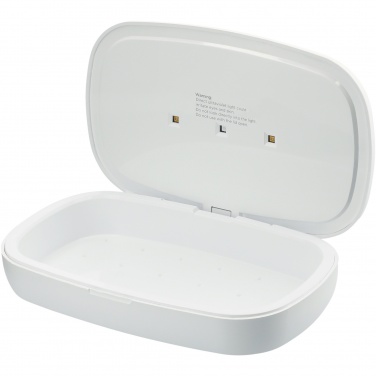 Logotrade liikelahjat mainoslahjat tuotekuva: Capsule älypuhelimen UV-puhdistaja 5 W:n langattomalla latausalustalla