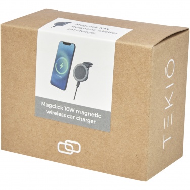 Logotrade mainoslahja ja liikelahja kuva: Magclick langaton 10 W:n magneettinen autolaturi