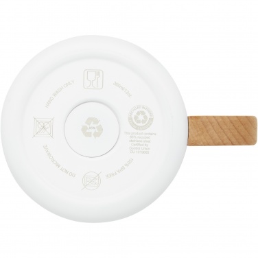 Logotrade liikelahja tuotekuva: Bjorn 360 ml RCS-sertifioitu kierrätetty ruostumaton teräsmuki, kuparityhjiöeristetty