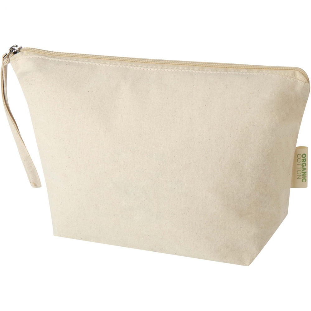 Logo trade mainoslahja kuva: Orissa 180 g/m² organic large accessory pouch 3L