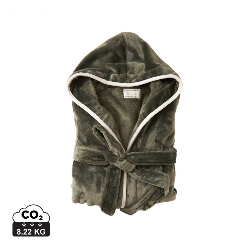 Logotrade mainoslahjat kuva: VINGA Louis GRS kierrätetty PET aamutakki