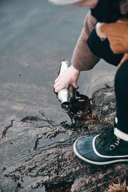 Logo trade liikelahja mainoslahja tuotekuva: VINGA Miles Grande termospullo 1000 ML