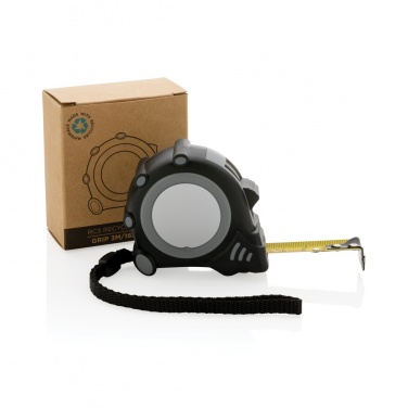 Logo trade mainostuote kuva: RCS 3M/16 mm mittanauha kierrätetystä muovista