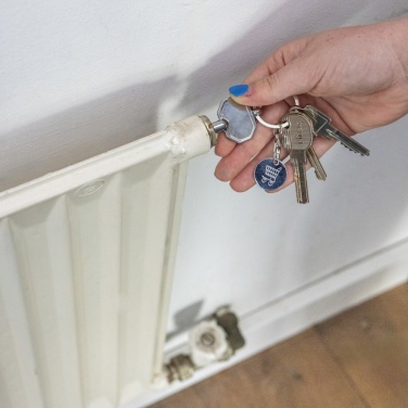 Logotrade liikelahjat mainoslahjat tuotekuva: Ilmausavain avaimenperä RCS kierrätettyä sinkkiseosta