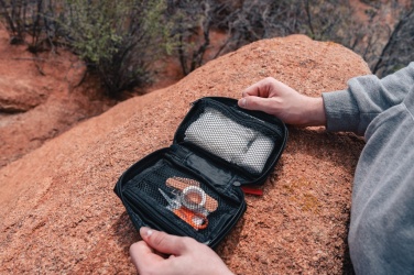 Logotrade liikelahjat kuva: Ensiapusetti RCS nubuck PU-materiaalista