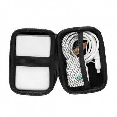 Logo trade liikelahjat mainoslahjat kuva: Surge RCS kierrätetty PET 20W tyyppi C lataussetti 3 kpl