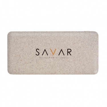 Logo trade liikelahja kuva: Varavirtalähde vehnänoljesta