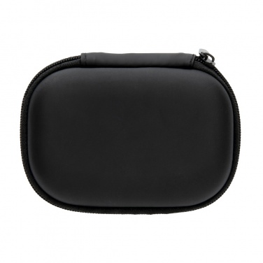 Logotrade mainoslahja ja liikelahja kuva: TWS urheilukuulokkeet latauskotelossa