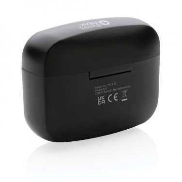 Logo trade mainoslahjat tuotekuva: Swiss Peak ANC TWS kuulokkeet