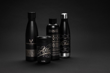 Logotrade mainoslahja ja liikelahja kuva: RCS vakuumipullo kierrätetystä ruostumattomasta teräksestä