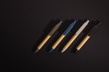 Logo trade mainostuote kuva: Kirjoita vastuullisesti -kynä kierrätyspaperirungolla