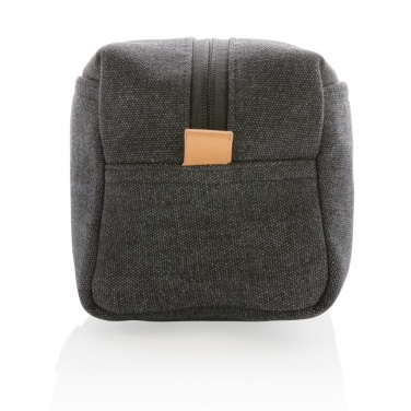 Logotrade liikelahjat mainoslahjat tuotekuva: Canvas-toalettilaukku - PVC-vapaa