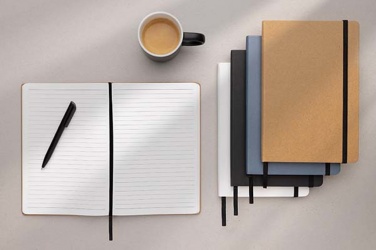 Logo trade mainostuotet tuotekuva: Craftstone A5 vihko r-kraft-materiaalista ja kivipaperista