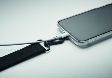 Logotrade mainostuote tuotekuva: Puhelinpidike rannenauha