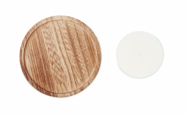 Logotrade liikelahja tuotekuva: Kynttilä ja alusta