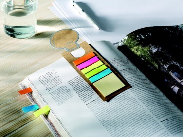 Logo trade mainoslahja kuva: Kirjanmerkki