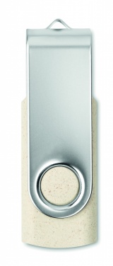 Logo trade mainostuotet tuotekuva: Vehnäolki PP 50/50 USB 16GB