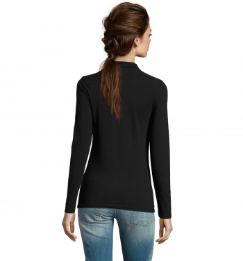 Logotrade liikelahja tuotekuva: PERFECT Naisten LSL POLO180