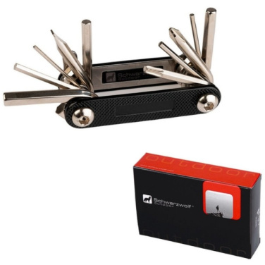 Logotrade mainostuote tuotekuva: Pyöräilysetti TIBESTI Schwarzwolf