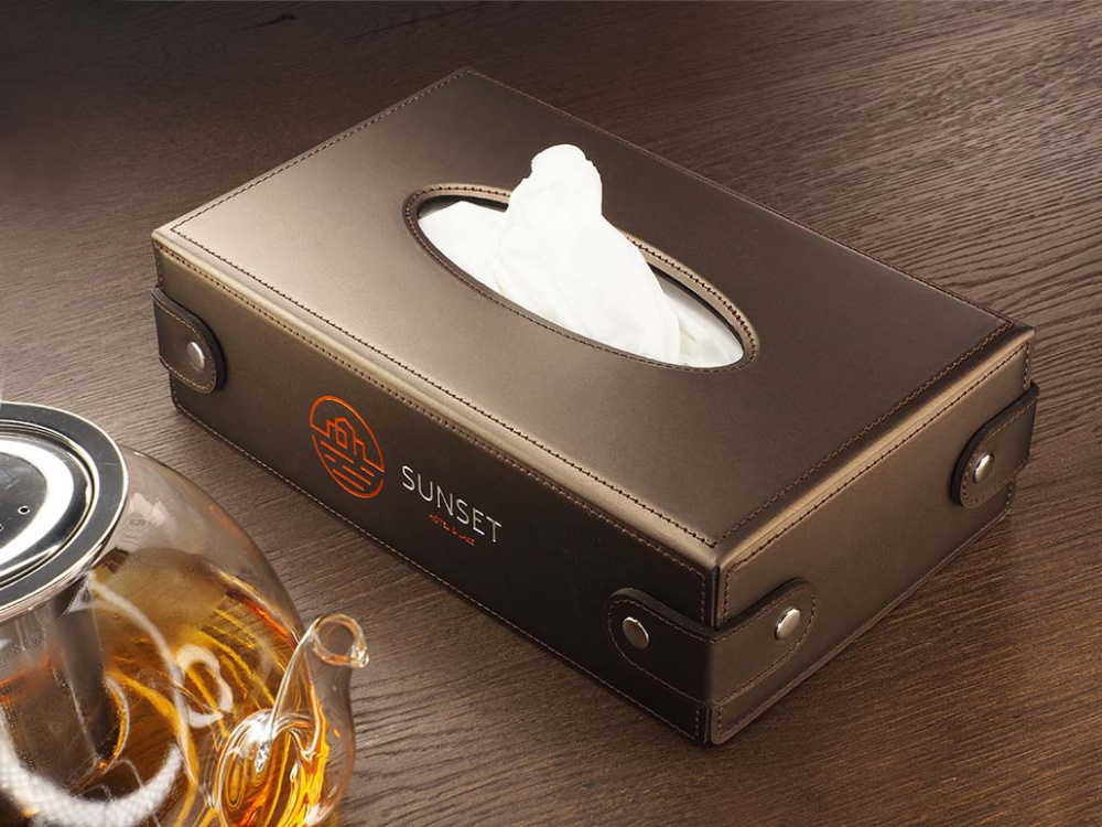 Logotrade mainoslahja tuotekuva: Nenäliinalaatikko 1673094