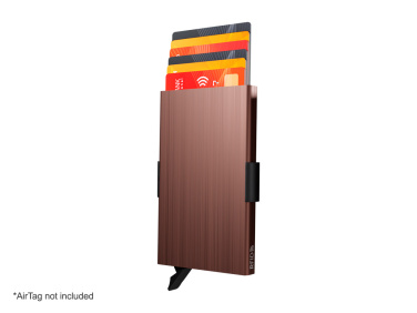 Logo trade mainoslahjat ja liikelahjat kuva: RFID-luottokorttikotelo, jossa on pidike AirTagille 2163155