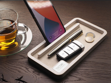 Logotrade mainostuote tuotekuva: Puinen työpöydän järjestäjä 1818121