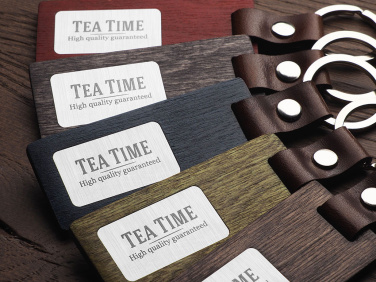 Logo trade mainoslahja ja liikelahja tuotekuva: Puinen avaimenperä 1853121