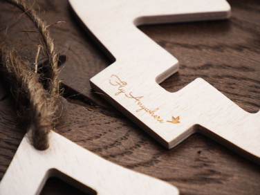 Logotrade mainoslahjat ja liikelahjat tuotekuva: Puinen joulukoriste 1855121