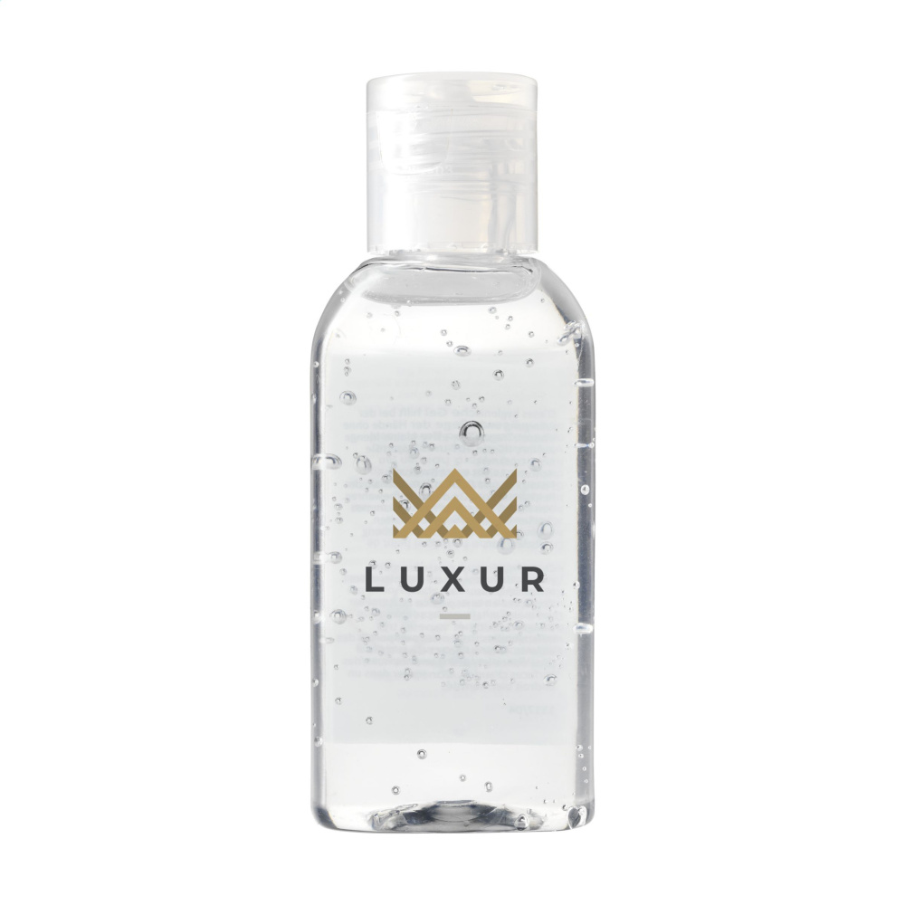 Logotrade mainoslahja tuotekuva: Caring Hygienic Hand Gel 50 ml
