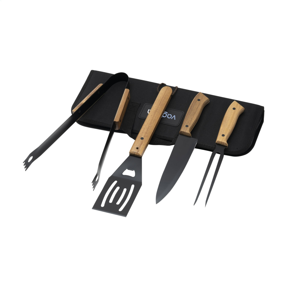Logo trade liikelahjat mainoslahjat kuva: Asado BBQ-Set -grillisetti