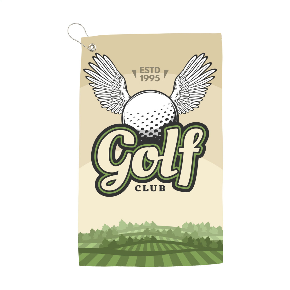 Logo trade liikelahjat tuotekuva: Golfpyyhe 400 g/m² 30x50